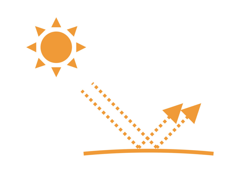 日差し反射